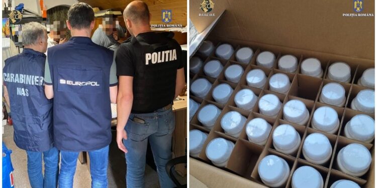 Insecticide și fungicide interzise în Europa, aduse din China și depozitate la Arad. DIICOT a intrat pe fir