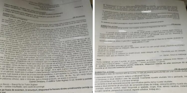 Subiecte BAC 2024 la Limba Română. Ce au avut de rezolvat elevii