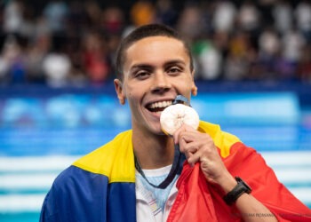 Campionul Olimpic David Popovici, medalie de bronz la 100 m liber