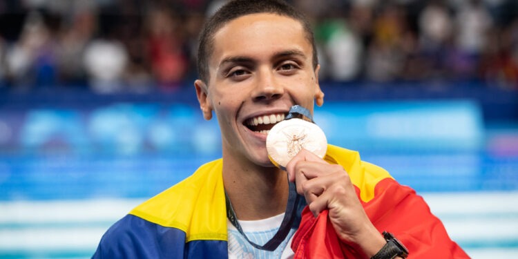 Campionul Olimpic David Popovici, medalie de bronz la 100 m liber