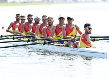 Barca de 8+1 masculin, locul 5 pentru România, iar Mihai Chiruță, locul 7, în Finala B, la simplu vâsle, la Jocurile Olimpice