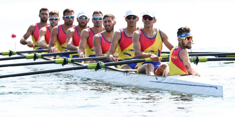 Barca de 8+1 masculin, locul 5 pentru România, iar Mihai Chiruță, locul 7, în Finala B, la simplu vâsle, la Jocurile Olimpice
