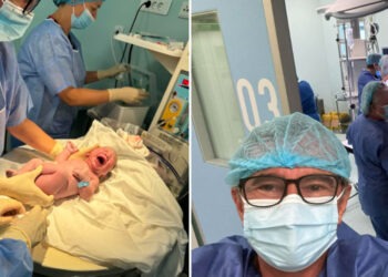 Moment istoric la maternitatea nouă