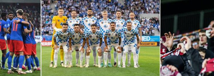 FCSB, CFR Cluj și Corvinul Hunedoara, mai departe în cupele europene, Universitatea Craiova, eliminată