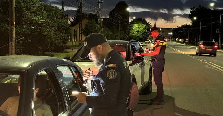 Acțiune masivă a poliției rutiere în Timiș