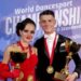 Raul Radu și Ioana Ușvat, campioni mondiali la dans sportiv, la categoria Juniori II Standard