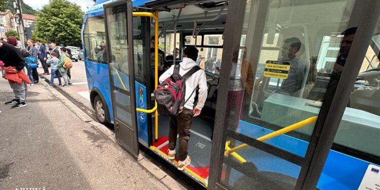 Elevii pot circula gratuit cu autobuzele în municipiul Deva