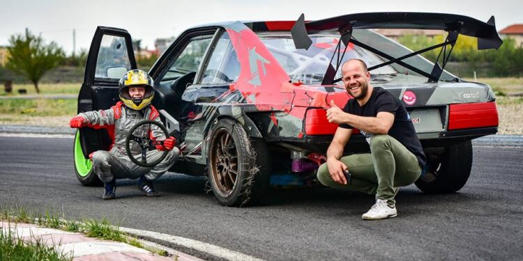 Gabi Imre jr. a devenit cel mai tânăr campion național din istorie la drift