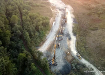 Mobilizare pe șantierul Autostrăzii cu tuneluri din vest