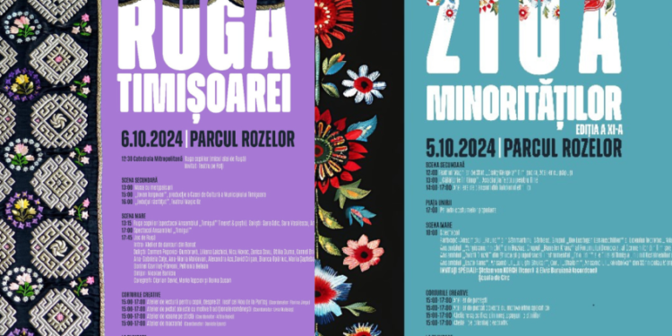 Restricții în trafic și închideri de străzi pentru Ruga Timișoarei și Ziua Minorităților