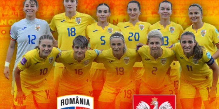 România înfruntă Polonia în primul meci din play-off-ul pentru WEURO din 2025