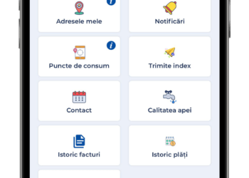 Aquatim a lansat o versiune actualizată a aplicației My Aquatim