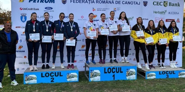 Politehnica pe podium la canotaj