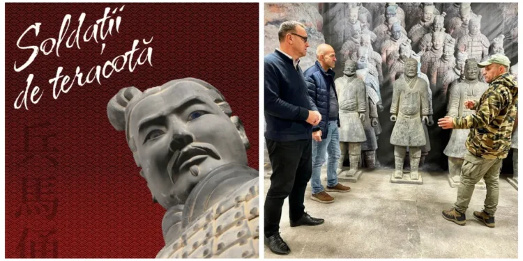 „Soldații de teracotă” ajung la muzeul arădean în acest weekend