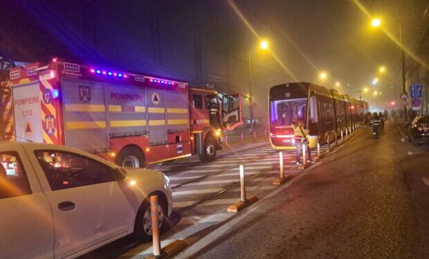 Accident grav cu două tramvaie în Timișoara