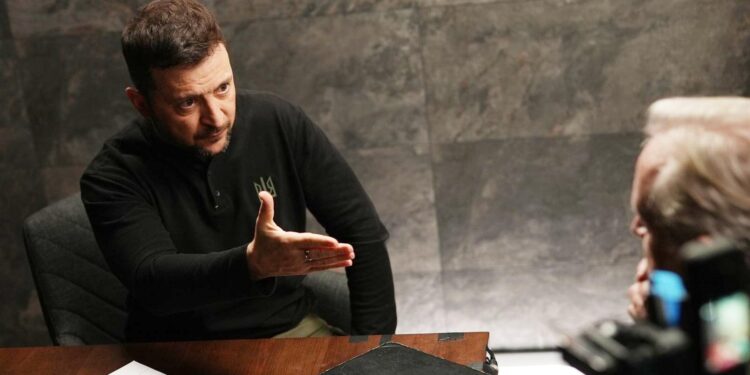 Zelenski dispus să cedeze o parte din Ucraina