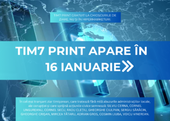 TIM7 PRINT APARE ÎN 16 IANUARIE