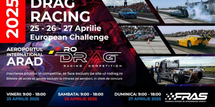 Start în sezonul 2025 al Campionatului Național de Drag Racing