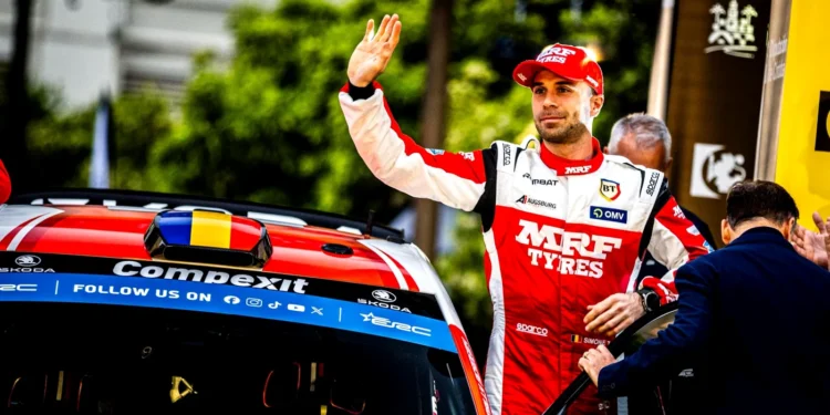 Abandon spectaculos pentru Simone Tempestini în Campionatul European de Raliuri