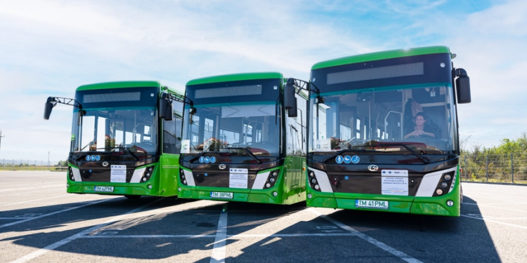 Autobuze electrice pentru Lugoj și Coșteiu