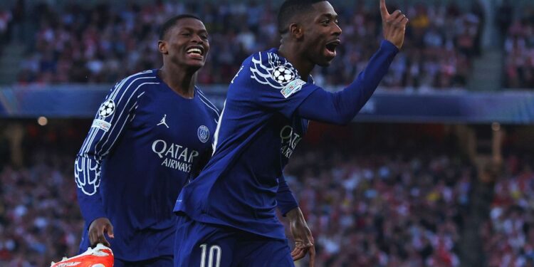 PSG câștigă cu 1-0 pe terenul lui Arsenal