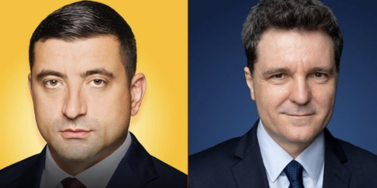 George Simion și Nicușor Dan în turul II