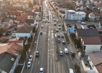 Bulevardul Liviu Rebreanu a trecut în etapa de asfaltare