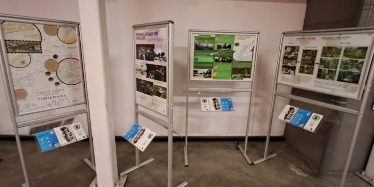 Expoziție de proiecte studențești în peisagistică la Iulius Mall Timișoara