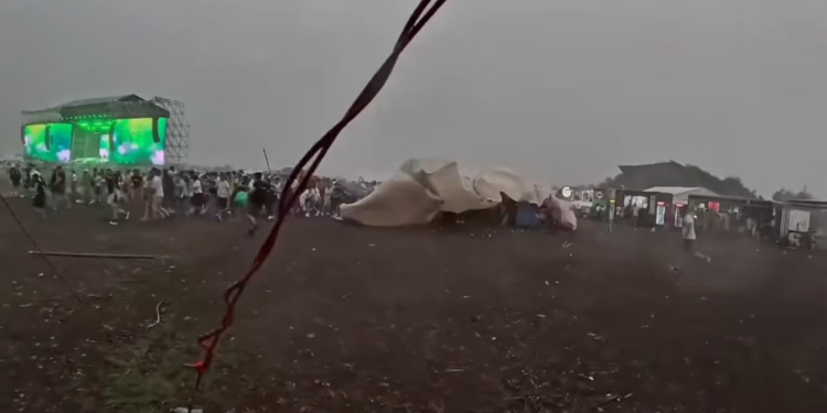 Furtună violentă la Timișoara: concert oprit și mai mulți oameni răniți