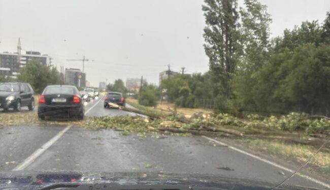 Furtună azi la Timișoara