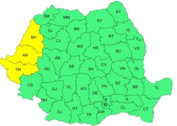 Cod galben de caniculă și disconfort termic ridicat