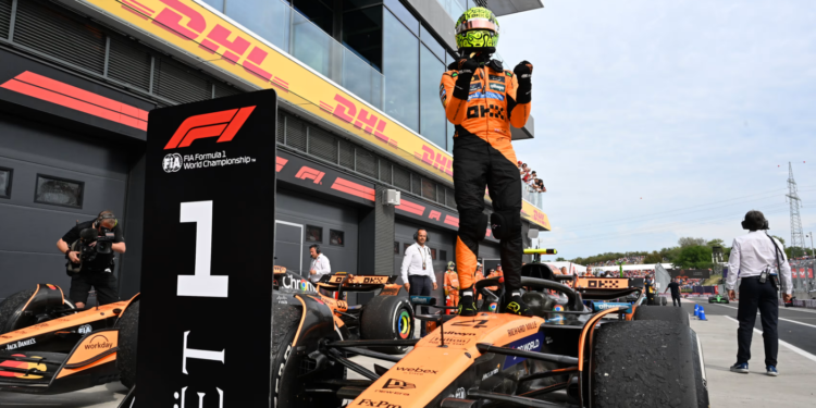 Lando Norris aduce victoria pentru McLaren în Ungaria