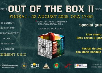 Finisaj OUT OF THE BOX II – Moment unic în incinta Penitenciarului Timișoara