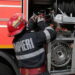 INCENDIU PE STRADA BARIȚIU. O PERSOANĂ A FOST TRANSPORTATĂ LA SPITAL