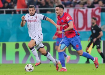 FCSB, învinsă de Bologna pe Arena Națională