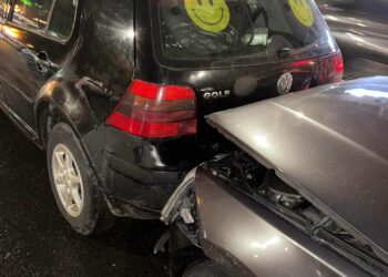 Ciocnire în lanț pe Simion Bărnuțiu