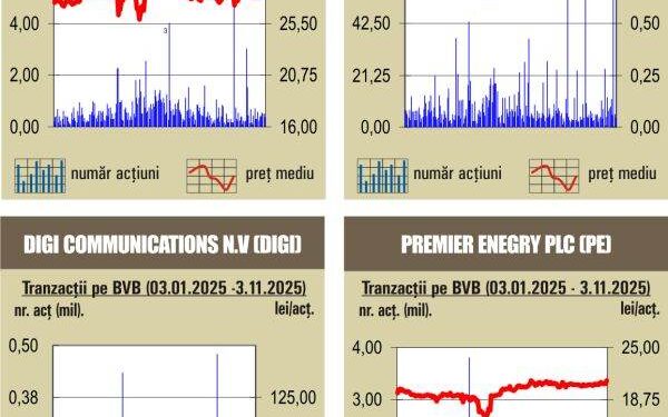 Indicii BVB au închis în creştere