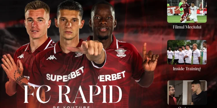 Rapid, din nou lider în Superliga de fotbal