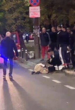 A traversat neregulamentar și a ajuns la spital