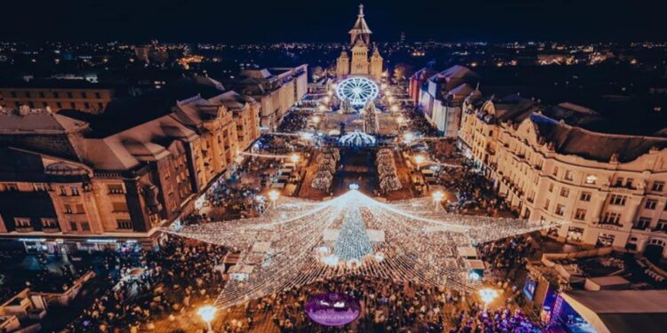 Târgul de Crăciun de la Timișoara amânat cu o săptămână