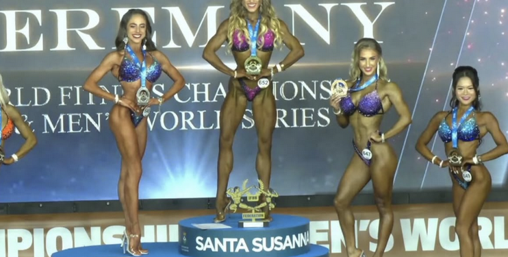 Medalie de bronz la Mondialul de Fitness