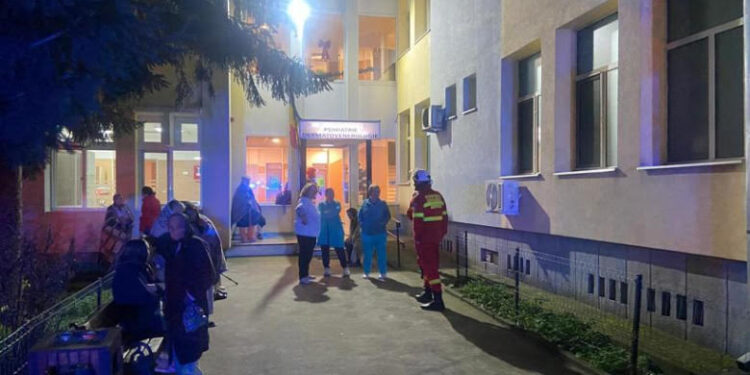 Incendiu la Spitalul Județean Hunedoara