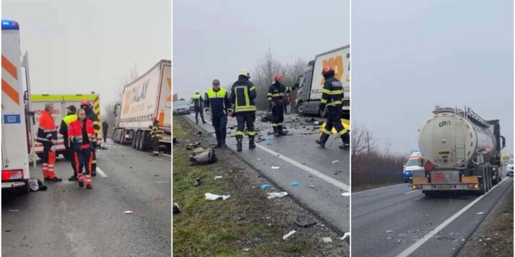 Grav accident de circulație lângă Lugoj