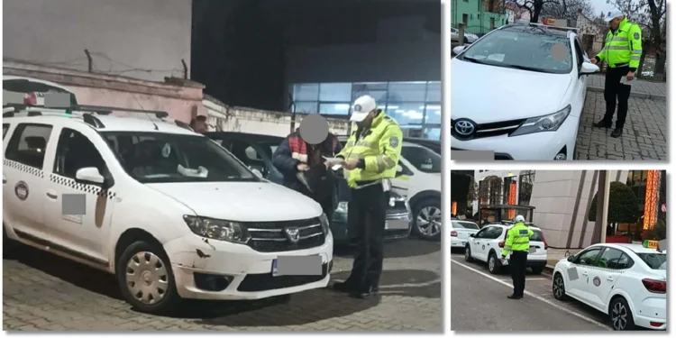 Razie înspre taximetriști