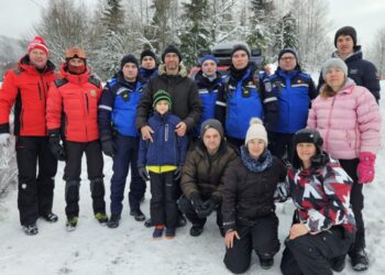 Salvați din zăpadă la Hunedoara