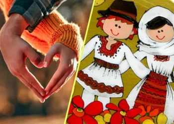 Dragobetele sărută fetele