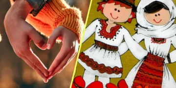 Dragobetele sărută fetele