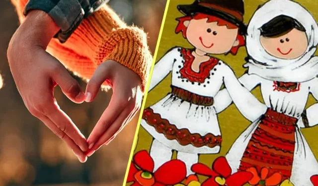 Dragobetele sărută fetele