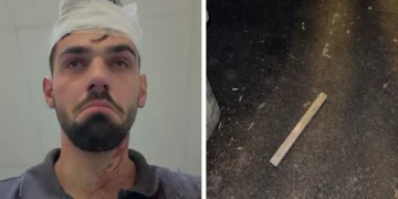 Bătaie cu pari, în Complexul Studențesc