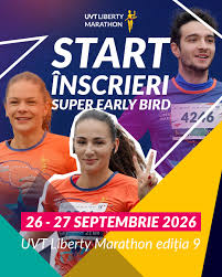Universitatea de Vest din Timișoara deschide înscrierile pentru UVT Liberty Marathon 2026